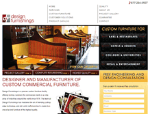 Tablet Screenshot of designfurnishings.net